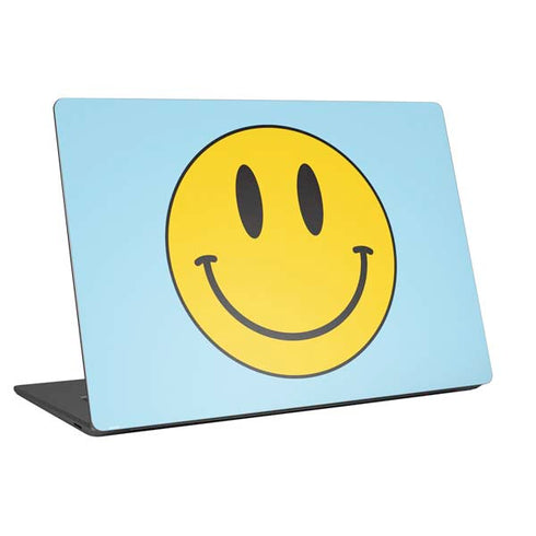 Blue Happy Face Universal Laptop 15in (12.2 x 8.8in) Skin